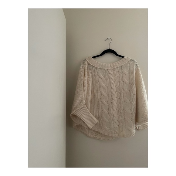 LOFT Sweaters - new with tags loft knitted poncho sweater!